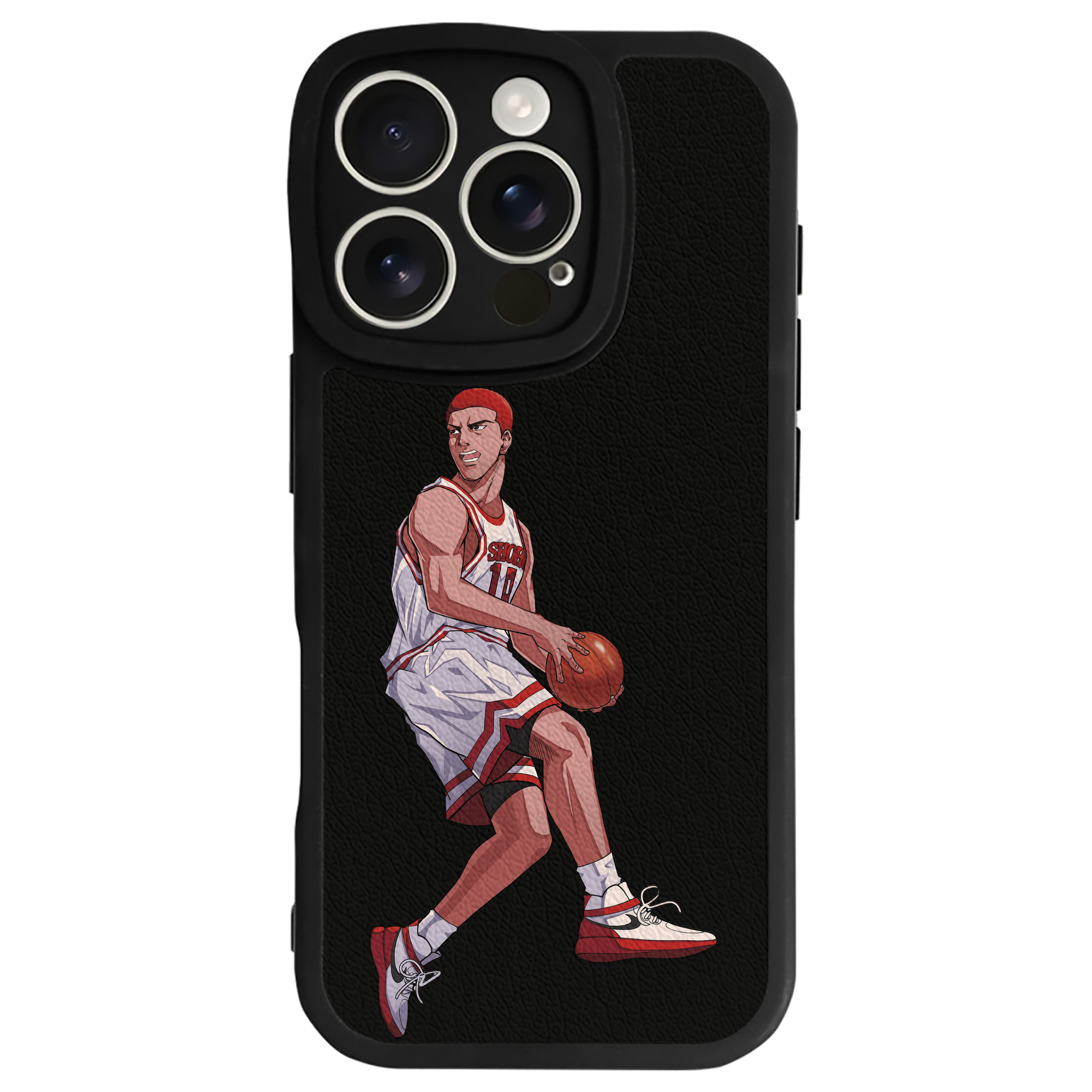 （画像用） SLAM DUNK／スラムダンク 【iPhone 16シリーズ対応】シリコンスマホケース（レザー調） 材質：シリコン